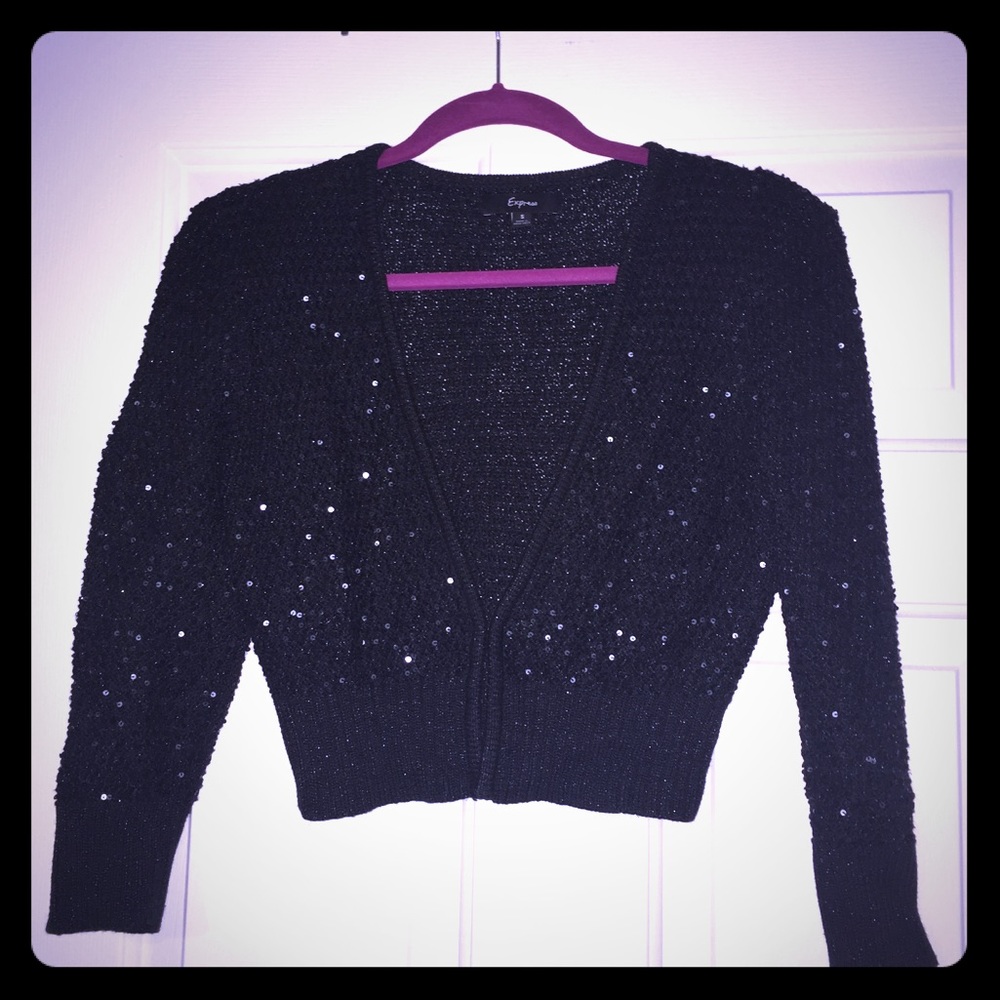 Crop sweater